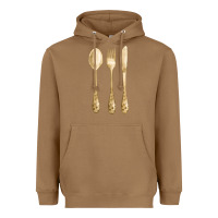 Toasted Coconut spoon fork knife fa element Heavyweight Hoodie - FaDigitalArtStudio