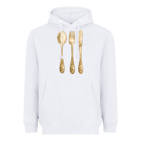 White spoon fork knife fa element Heavyweight Hoodie - FaDigitalArtStudio