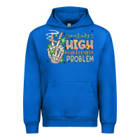 Cobalt somebodys high maintenance problem Urban Hoodie - MaliasSmallBusiness