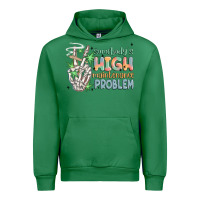 Emerald somebodys high maintenance problem Urban Hoodie - MaliasSmallBusiness