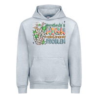 Heather Grey somebodys high maintenance problem Urban Hoodie - MaliasSmallBusiness