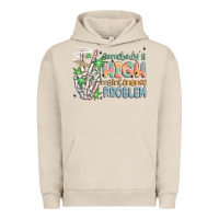 Pigment French Oak somebodys high maintenance problem Urban Hoodie - MaliasSmallBusiness
