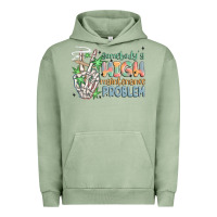 Pigment Oil Green somebodys high maintenance problem Urban Hoodie - MaliasSmallBusiness