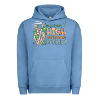Pigment Pebble Blue somebodys high maintenance problem Urban Hoodie - MaliasSmallBusiness