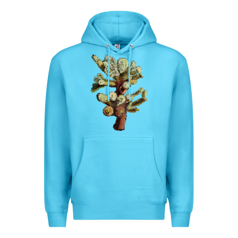 Cholla Tree Cactus Premium Hoodie by LillyAllenDesigns | Teevron