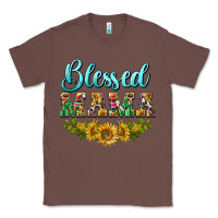 Chestnut blessed mama Classic Tee - BarkalooDesign