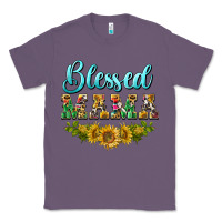 Lavender blessed mama Classic Tee - BarkalooDesign