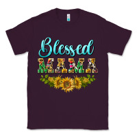 Plum blessed mama Classic Tee - BarkalooDesign