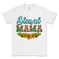 White blessed mama Classic Tee - BarkalooDesign