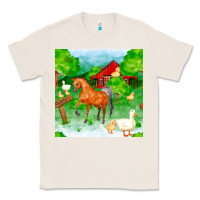 Natural farm life seamless pattern Classic Tee - FaDigitalArtStudio