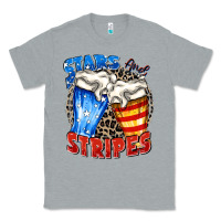 Heather Grey stars and stripes beer Classic Tee - Zillion Design Studio