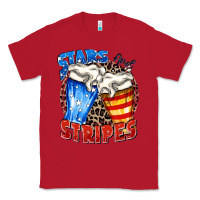 Red stars and stripes beer Classic Tee - Zillion Design Studio
