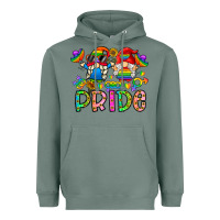Sage pride Heavyweight Hoodie - CowhideDigitalArt