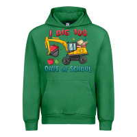 Emerald i dig 100 days of school excavator Urban Hoodie - MaliasSmallBusiness