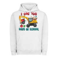 Pigment Lunar Rock i dig 100 days of school excavator Urban Hoodie - MaliasSmallBusiness