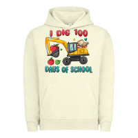 Pigment Pistachio i dig 100 days of school excavator Urban Hoodie - MaliasSmallBusiness