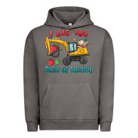 Pigment Tornado i dig 100 days of school excavator Urban Hoodie - MaliasSmallBusiness
