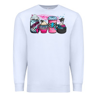 White racing coffee cups Premium Sweatshirt - JahusDesignShop