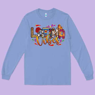 Long Sleeve Tee Latina vibes