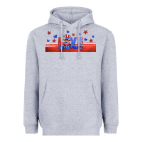 Heather Grey love america gnome libbey cup Heavyweight Hoodie - HRA Design Shop