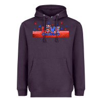 Plum love america gnome libbey cup Heavyweight Hoodie - HRA Design Shop