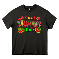 Asphalt summer time Heavy Core Tee - CowhideDigitalArt