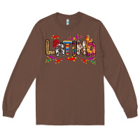 Chestnut Latina Long Sleeve Tee - RanaPortraitStore