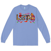 Colony Blue Latina Long Sleeve Tee - RanaPortraitStore