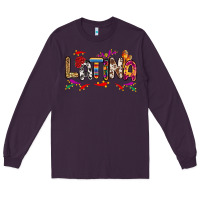 Plum Latina Long Sleeve Tee - RanaPortraitStore