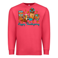 Cardinal happy thanksgiving coffee Premium Sweatshirt - JahusDesignShop