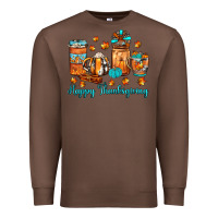 Chestnut happy thanksgiving coffee Premium Sweatshirt - JahusDesignShop