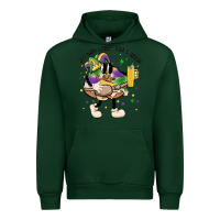 Forest Green out here lookin like a snack king cake mardi gras Urban Hoodie - MaliasSmallBusiness
