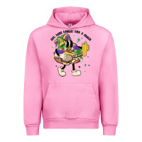 Fuchsia Pink out here lookin like a snack king cake mardi gras Urban Hoodie - MaliasSmallBusiness