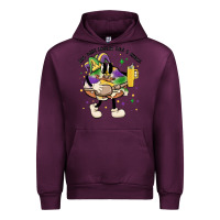 Mauve Wine out here lookin like a snack king cake mardi gras Urban Hoodie - MaliasSmallBusiness