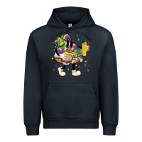 Navy out here lookin like a snack king cake mardi gras Urban Hoodie - MaliasSmallBusiness