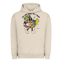 Pigment French Oak out here lookin like a snack king cake mardi gras Urban Hoodie - MaliasSmallBusiness