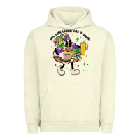 Pigment Pistachio out here lookin like a snack king cake mardi gras Urban Hoodie - MaliasSmallBusiness