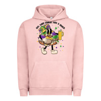 Pigment Salmon out here lookin like a snack king cake mardi gras Urban Hoodie - MaliasSmallBusiness