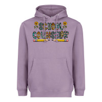 Lavender school counselor Heavyweight Hoodie - CowhideDigitalArt