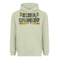 Matcha school counselor Heavyweight Hoodie - CowhideDigitalArt