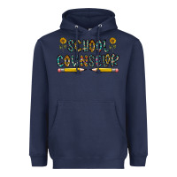 Navy school counselor Heavyweight Hoodie - CowhideDigitalArt