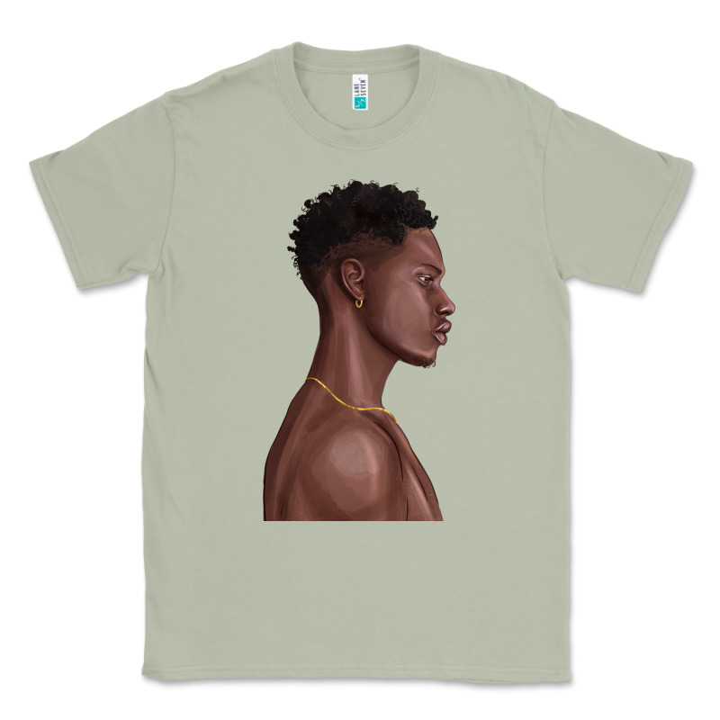 Afro Black Man Classic Tee by texasbilliewilder | Teevron