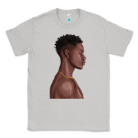 Moon Dust afro black man Classic Tee - texasbilliewilder
