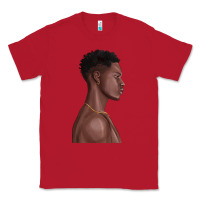 Red afro black man Classic Tee - texasbilliewilder