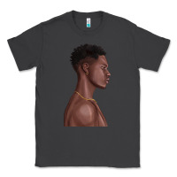 Smoke afro black man Classic Tee - texasbilliewilder