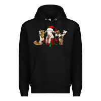 Black joy christmas lamb Premium Hoodie - Jasminsmagicworld