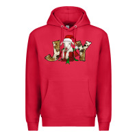 Cardinal joy christmas lamb Premium Hoodie - Jasminsmagicworld