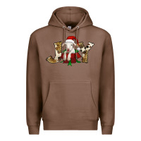 Chestnut joy christmas lamb Premium Hoodie - Jasminsmagicworld