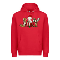 Red joy christmas lamb Premium Hoodie - Jasminsmagicworld