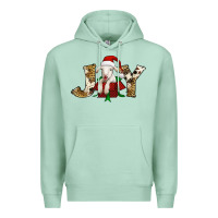 Seafoam joy christmas lamb Premium Hoodie - Jasminsmagicworld